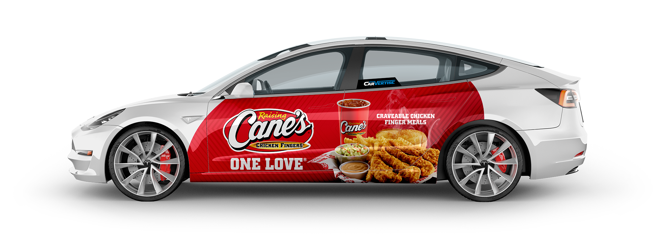 Tesla Driver Side Flat View Raising Cane S.png Tesla Driver Side Flat View Raising Cane S.png
